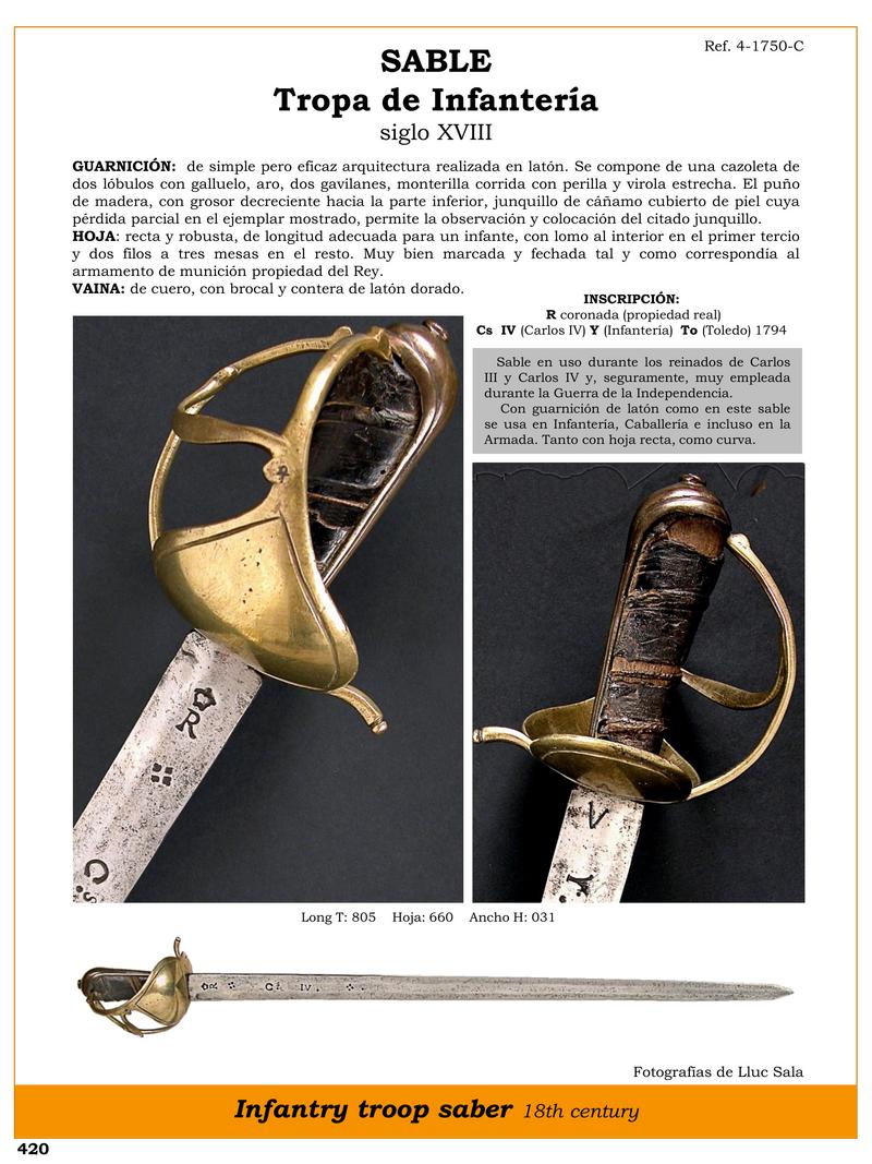 sable de infanteria del siglo xviii historia y detalles unicos 1745925744 - 18th Century Infantry Sabre: History and Unique Details