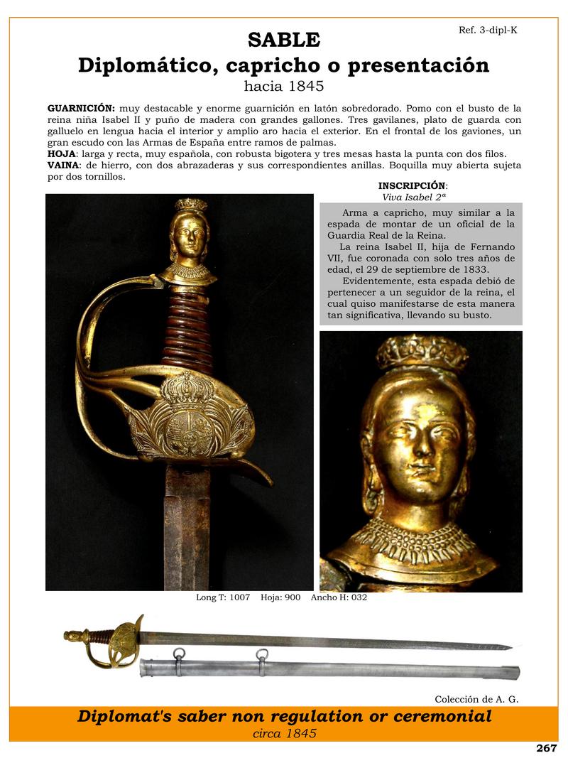 sable diplomatico isabel ii historia y diseno unico 1743768981 - Diplomatic Sabre Queen Elizabeth II: Unique History and Design