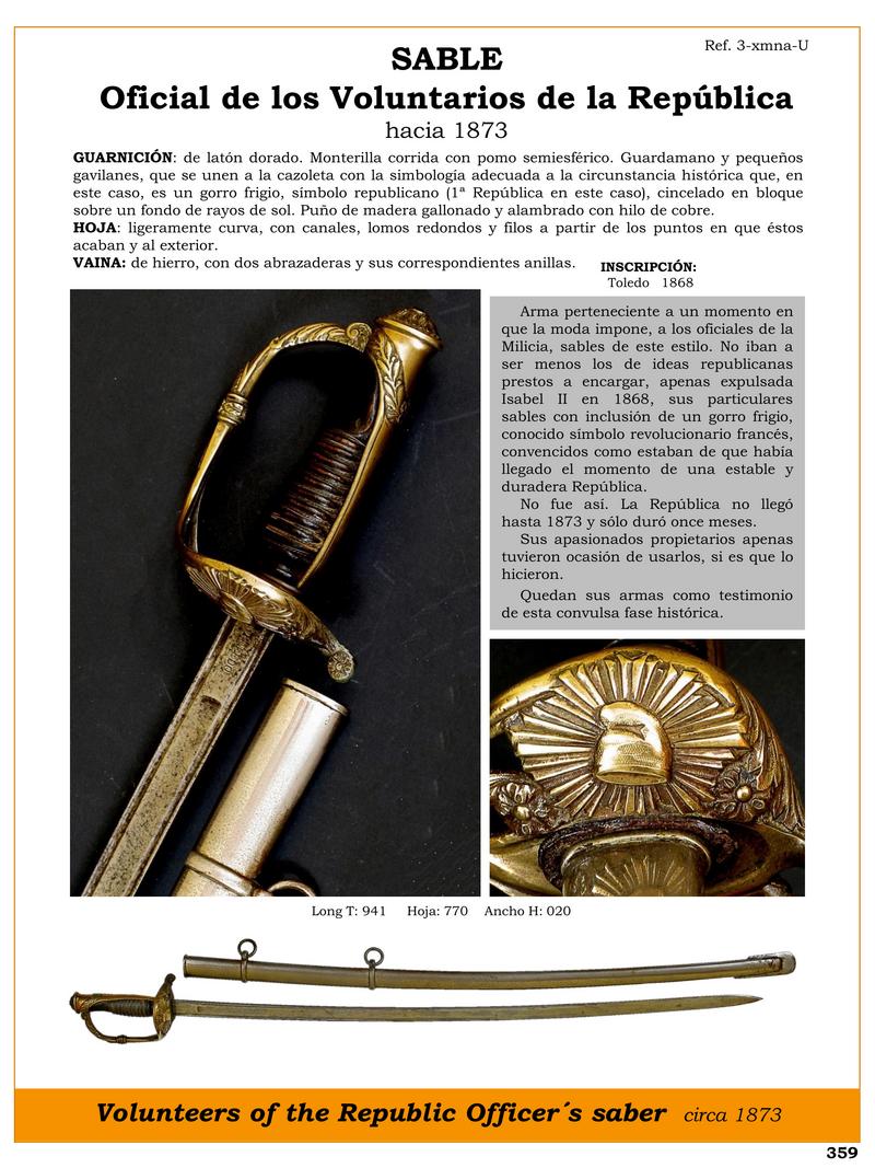 sable historico de oficiales republicanos un tesoro del 1873 1745687423 - Historical Saber of Republican Officers: A Treasure from 1873
