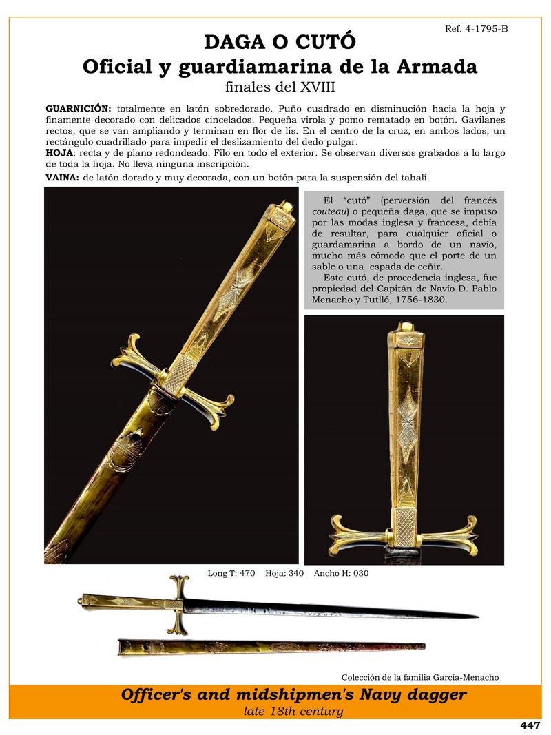 daga cuto elegancia y funcionalidad marina del xviii 1746508237 - Cutó Dagger: Elegance and Maritime Functionality of the 18th Century