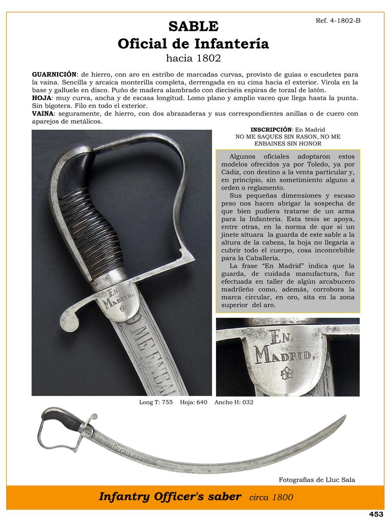 descubre el sable de infanteria de 1802 desde madrid 1746637826 - Discover the 1802 Infantry Sword from Madrid