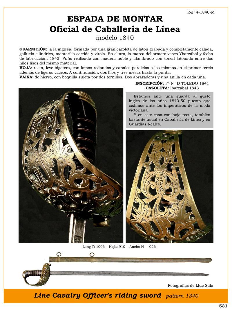 descubre la espada de montar oficial 1840 de caballeria 1748279437 - Discover the Official 1840 Cavalry Mounted Sword