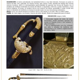 espada de cenir fernandina joyas de artilleria 1814 1747113004 275x275 - 1843 Sword of Sash: The Emblem of the Artillery Officer