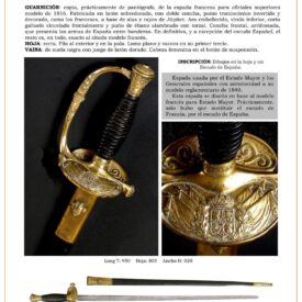 espada de cenir icono historico del ejercito espanol 1747264199 275x275 - Historical Riding Sword: King's Guard 1816