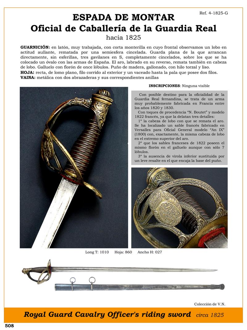 espada de montar real oficial de caballeria 1825 1747825818 - Royal Riding Sword: Cavalry Officer 1825