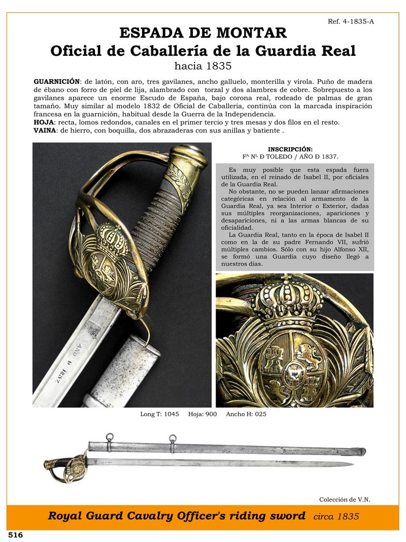 espada de montar royal guard diseno frances de 1835 1747998625 - Royal Guard Cavalry Sword: French Design of 1835