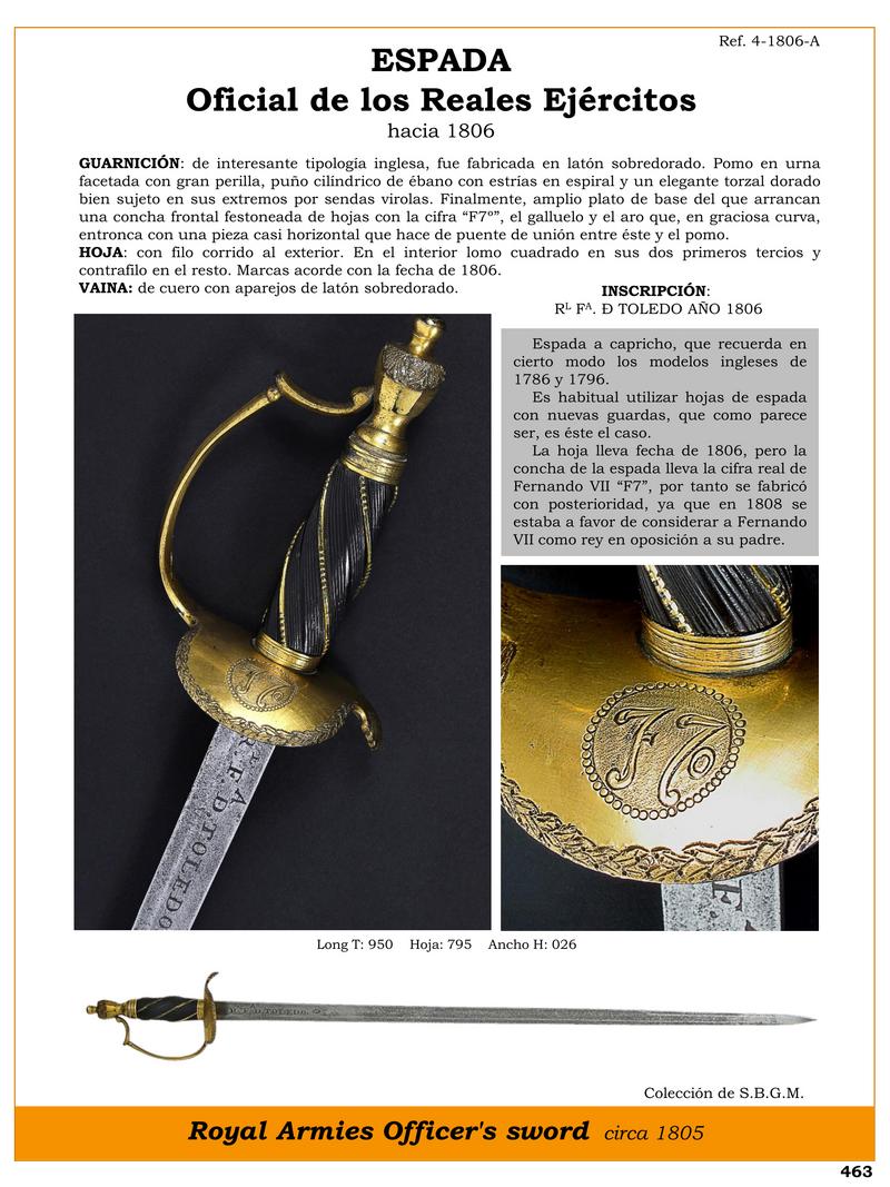 espada oficial de los reales ejercitos elegancia y historia 1746853823 - Official Sword of the Royal Armies: Elegance and History