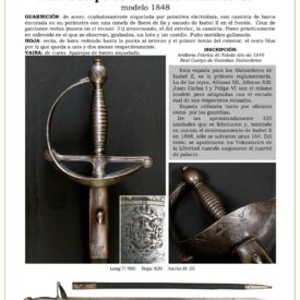 espada oficiales y tropa ref 4 1848 a real cuerpo de guardias alabarderos modelo 1848 jpg 1748689772 1748690088 275x275 - Alabardero Sword 1848: Elegance and Military Tradition