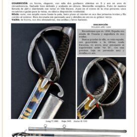 espadas historicas espada de montar de caballeria 1804 1746789039 275x275 - Saddle Sword: Elegance and History in Cavalry