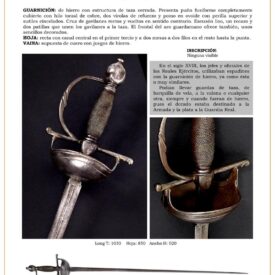 espadin del siglo xviii elegancia militar en hierro 1746249026 275x275 - Royal Guard Espadin: Elegance of the 18th Century