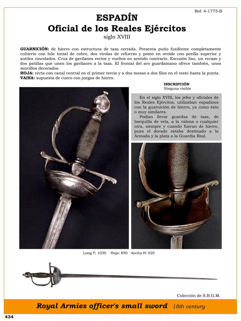 espadin del siglo xviii elegancia militar en hierro 1746249026 - Eighteenth Century Espadín: Military Elegance in Iron