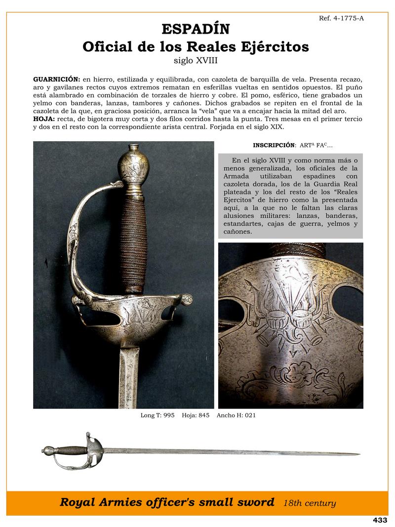 espadin del siglo xviii elegancia y tradicion militar 1746190600 - Eighteenth Century Espadín: Elegance and Military Tradition