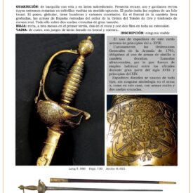 espadines dorados del siglo xviii elegancia y distincion 1746465036 275x275 - Naval Sabre: Elegance and Design of the 19th Century in Spain