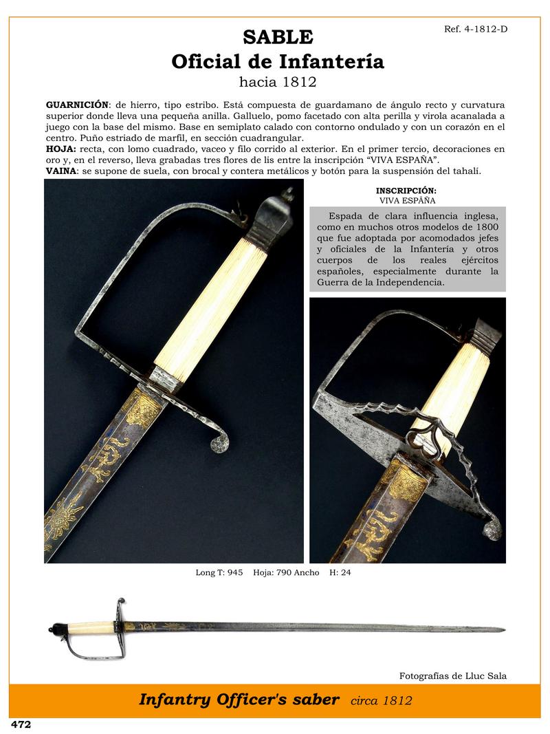 sable de infanteria 1812 elegancia y historia espanola 1747048299 - Infantry Sword 1812: Elegance and Spanish History