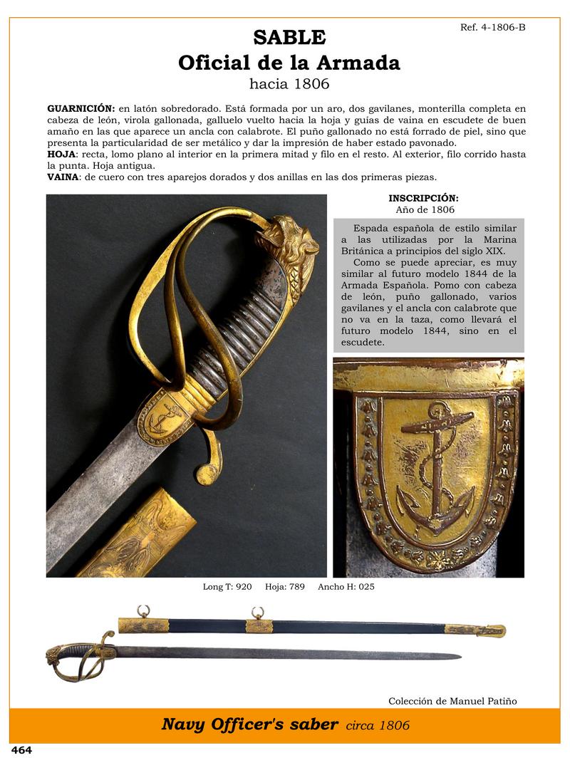 sable de oficial de la armada espanola historia y diseno 1746875425 - Spanish Navy Officer's Sword: History and Design