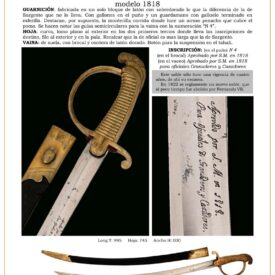sable de oficial granaderos un tesoro historico 1818 1747458615 275x275 - Official Infantry Sword 1818: Rare Collector's Gems