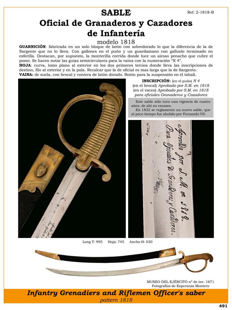 sable de oficial granaderos un tesoro historico 1818 1747458615 - Officer's Sabre of Granaderos: A Historical Treasure 1818