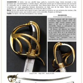 sable oficial de caballeria ligera diseno unico 1815 1747221137 275x275 - Royal Mounted Sword: Craftsmanship and Unique Style