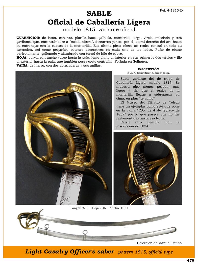 sable oficial de caballeria ligera diseno unico 1815 1747221137 - Official Light Cavalry Saber: Unique Design 1815