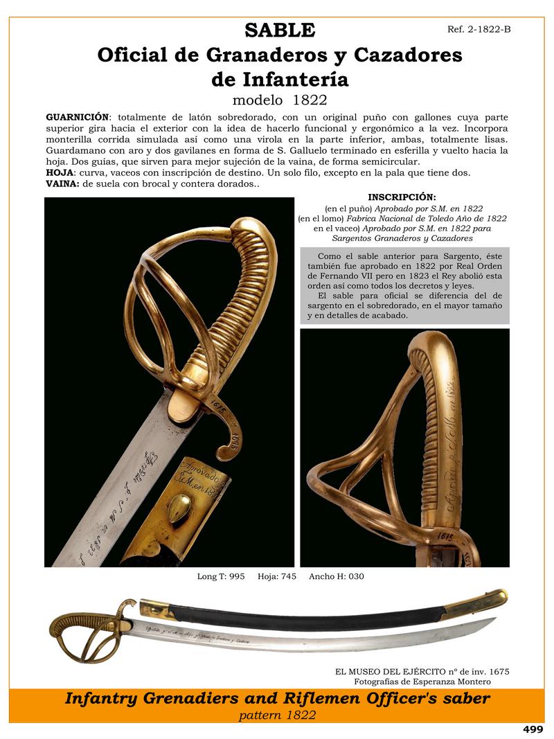 sable oficial de granaderos 1822 diseno y exclusividad 1747762141 - Official Granadier Saber 1822: Design and Exclusivity