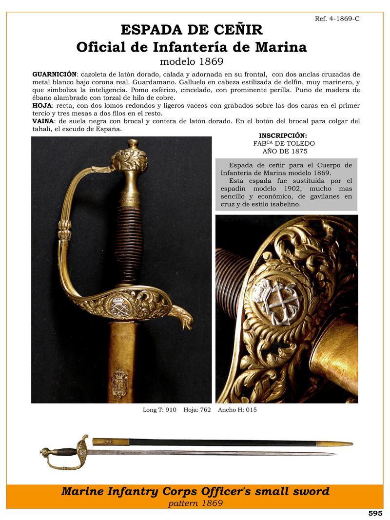 espada de ceir jpg 1749575364 1749575847 - Ceñir Sword 1869: History and Naval Elegance