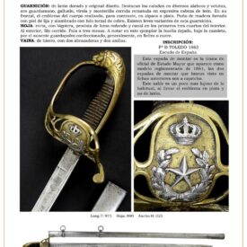 espada de montar oficia de estado mayor modelo 1861 jpg 1749316167 1749316453 275x275 - Decorative Winchester rifles