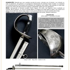 espada sable p s oficial de caballera modelo 1908 jpg 1751000963 1751001254 275x275 - Regulation Saber 1908: Elegance and Military Distinction
