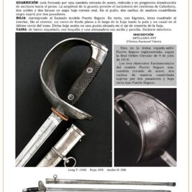 espada sable p s tropa de caballera modelo 1907 18 jpg 1750936165 1750936584 275x275 - Swords Sabers P.S.: Ideal For Collectors And Military