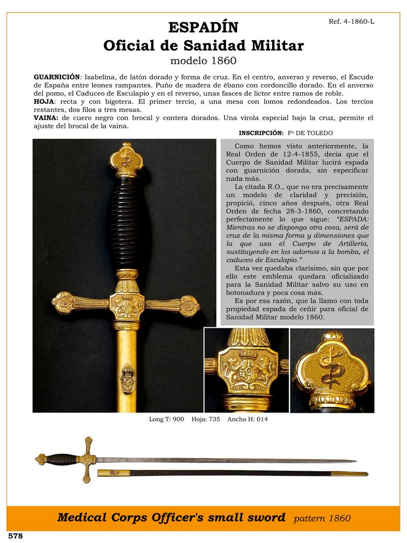 espadin jpg 1749208166 1749208454 - Military Medical Sword 1860: Unique History and Design