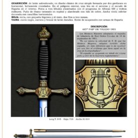 espadn msicos mayores de infantera modelo 1901 jpg 1750720163 1750720456 275x275 - Military Machete for Musicians: A Historic Treasure from 1852