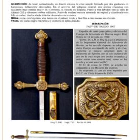 espadn oficial cuerpo de infantera de marina modelo 1902 jpg 1750784968 1750788072 275x275 - Military Health Official Officer's Sword: Elegant 1908 Design