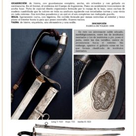 sable jpg 1750655364 1750655654 275x275 - Rare Colonial Civil Guard Saber: History and Design