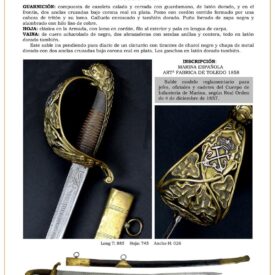 sable oficial cuerpo de infantera de marina modelo 1857 jpg 1748970570 1748992477 275x275 - Veteran Civil Guard Saber: Exceptional Design