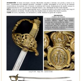 sable oficial cuerpo juridico militar modelo 1908 jpg 1751044168 1751044469 275x275 - Official Quartermaster Saber 1911: Elegance and Distinction