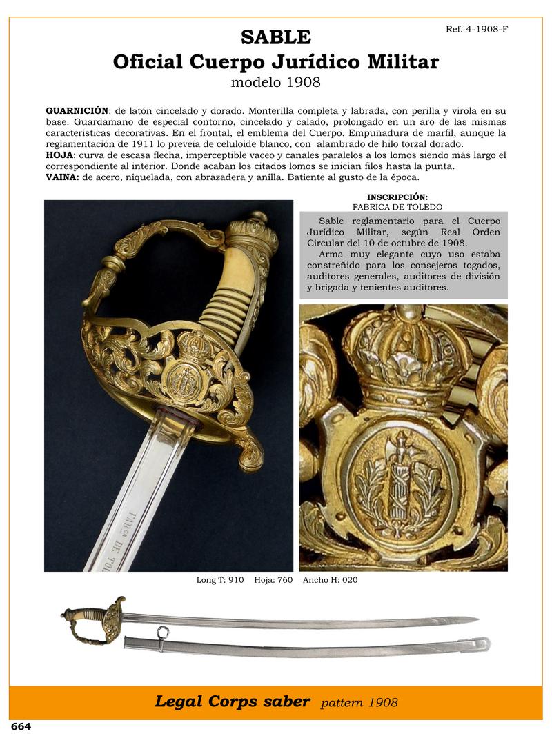 sable oficial cuerpo juridico militar modelo 1908 jpg 1751044168 1751044469 - Regulation Saber 1908: Elegance and Military Distinction