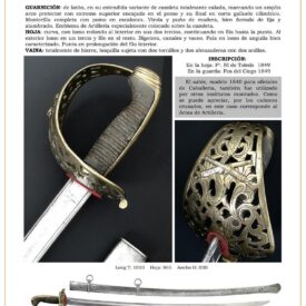 sable oficial de artillera a caballo jpg 1748732965 1748755122 275x275 - 1895 Official Artillery Saber: Exclusive and Elegant Design