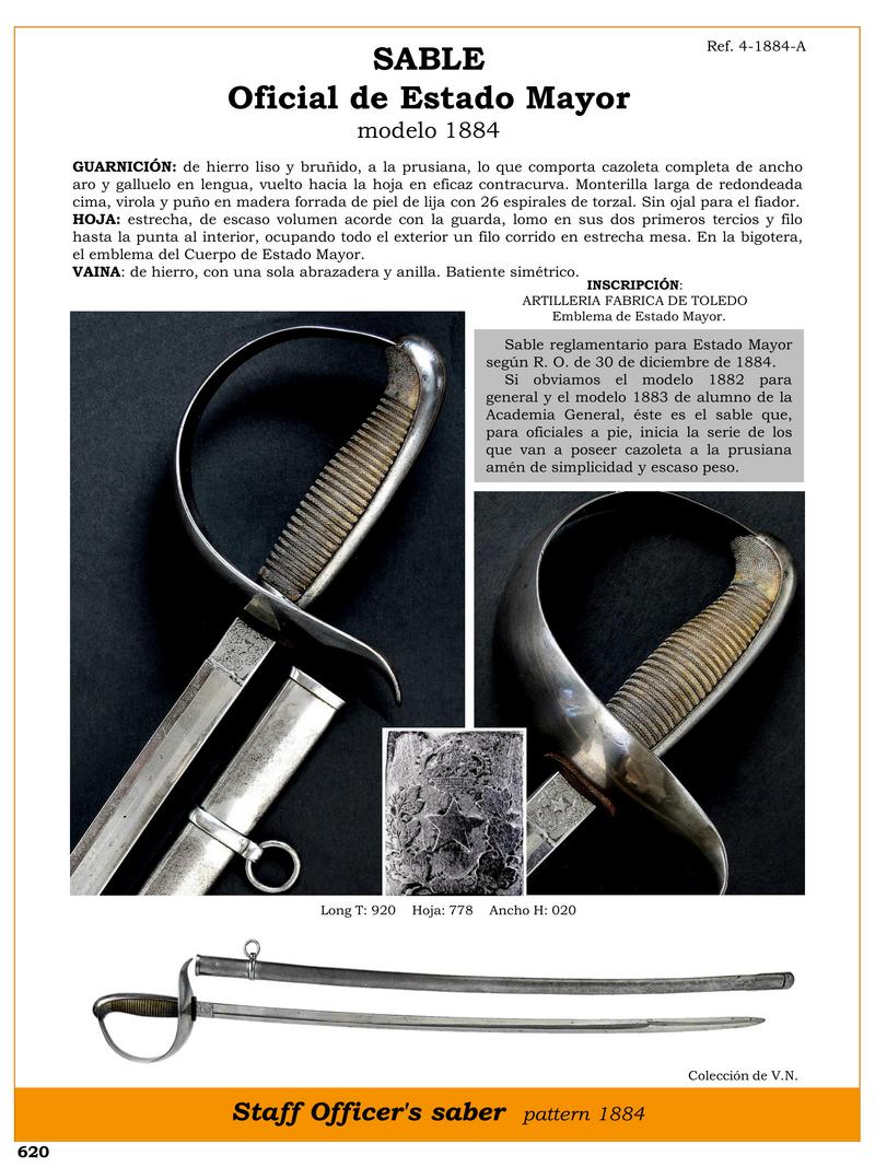 sable oficial de estado mayor modelo 1884 jpg 1750115367 1750115664 - Staff Saber 1884: Design and Classical Elegance