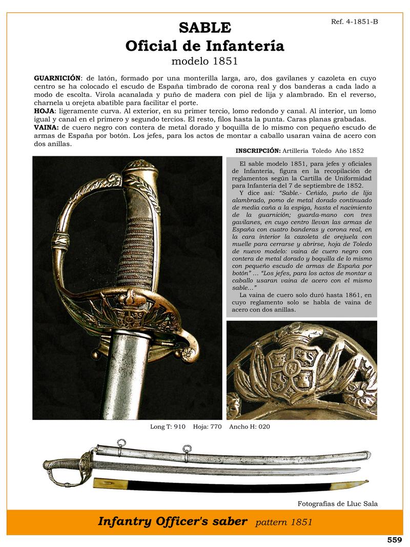 sable oficial de infantera modelo 1851 jpg 1748797768 1748798065 - Infantry Saber 1851: Elegant and Functional Design