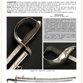 sable oficial de infantera modelo 1887 jpg 1750288168 1750288454 275x275 - 1841 Infantry Officer's Saber: Elegance and Tradition