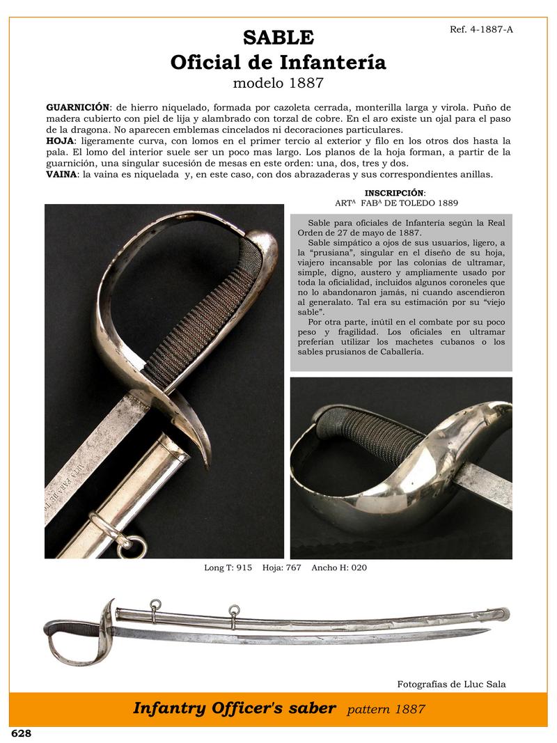 sable oficial de infantera modelo 1887 jpg 1750288168 1750288454 - Infantry Officer's Saber: History and Features Why Choose It