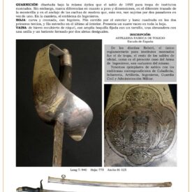 sable ref 4 1895 e oficial ingenieros de institutos montados modelo 1895 jpg 1750525764 1750526064 275x275 - Infantry Officer's Saber: Exclusive Design of 1896