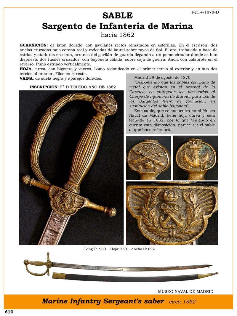 sargento de infantera de marina hacia 1862 jpg 1749920970 1749942837 - Marine Infantry Sabre: Unique Curves and Details