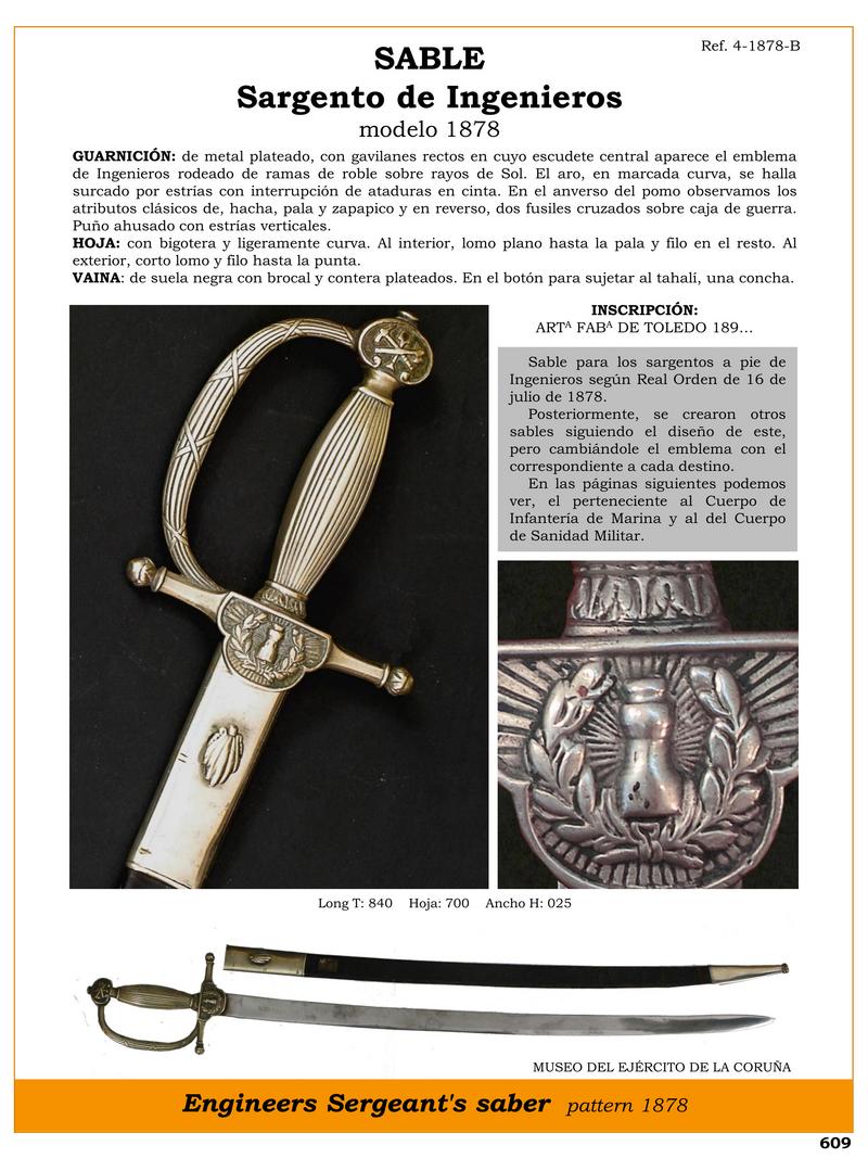 sargento de ingenieros modelo 1878 jpg 1749899367 1749899647 - Engineers' Sabre 1878: Impeccable Design and Functionality