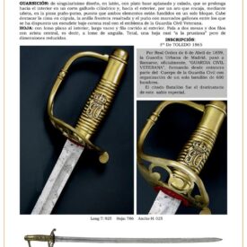 veteran civil guard sword pattern 1859 jpg 1748992165 1748992596 275x275 - 1860 Cavalry Saber: Durable Prussian Design