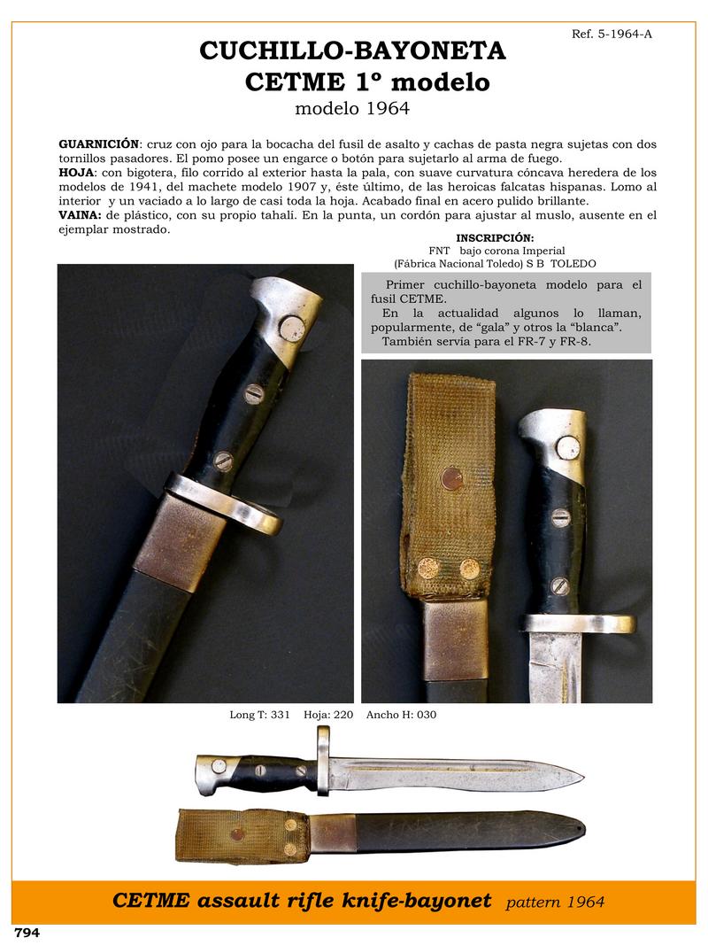 cuchillo bayoneta cetme 1 modelo modelo 1964 jpg 1753700968 1753701593 - Cetme Bayonet Knife 1964: Unique Design and Functionality
