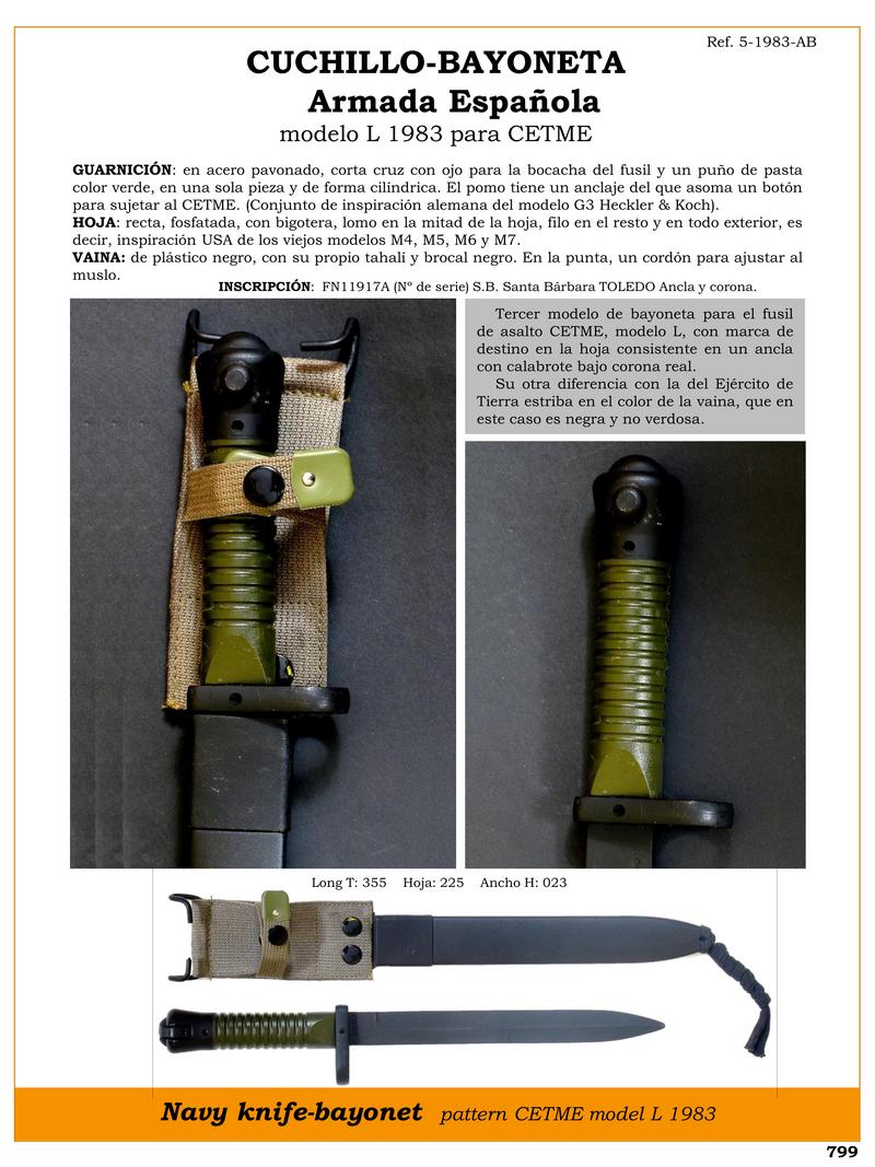 cuchillo bayoneta jpg 1753808971 1753809604 - CETME L 1983 Bayonet Knife: Innovation and Military Style