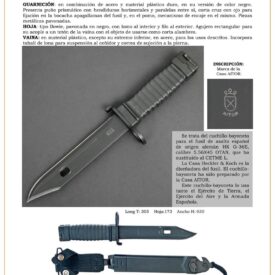cuchillo bayoneta jpg 1753852169 1753852783 275x275 - Cetme Model C 1969 Bayonet Knife: Unique and Functional Design