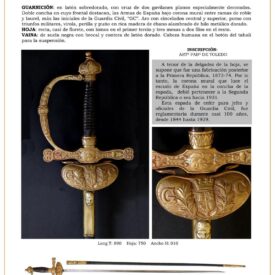 espada de ceir jpg 1751713765 1751714055 275x275 - Official Pharmaceutical Sabre: Unique Design from 1886