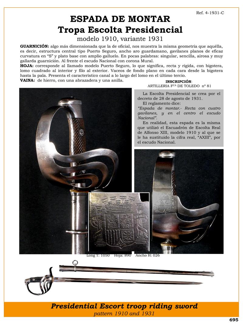 espada de montar jpg 1751692167 1751692457 - Mounting Sword: The Historical Elegance of the Model 1910