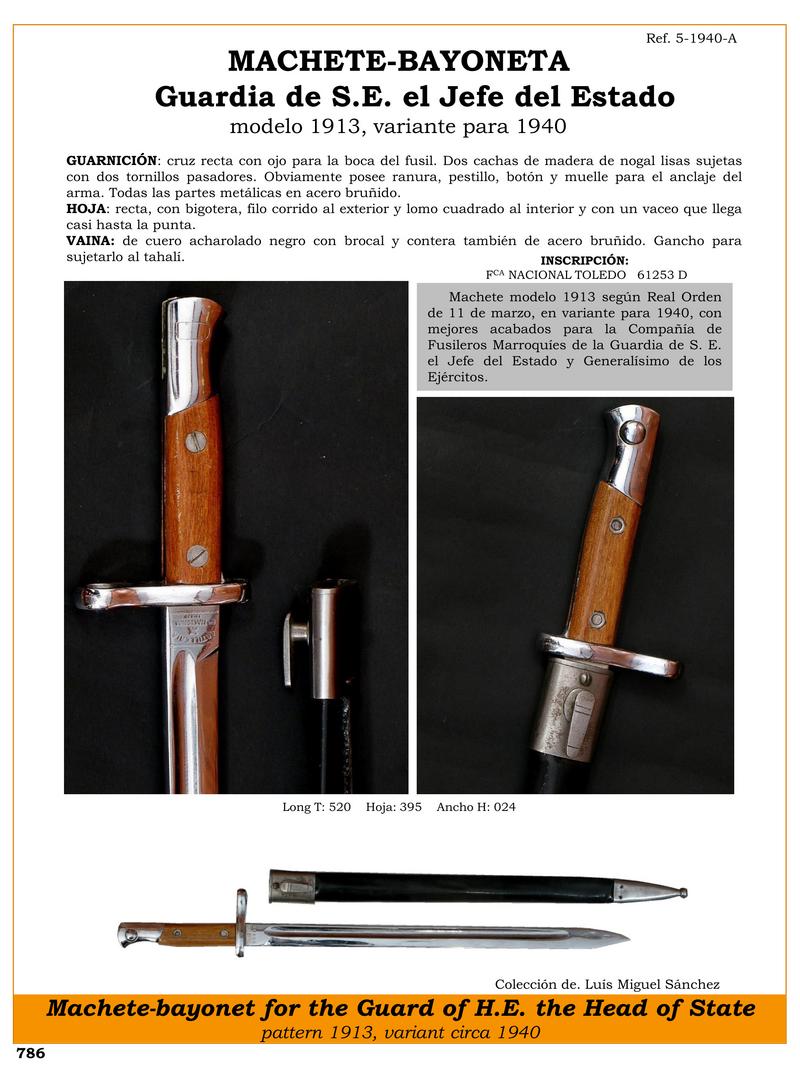 machete bayoneta jpg 1753549771 1753550387 - Machete-Bayonet 1913: The Jewel of the Spanish Guard